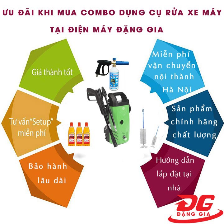 Dụng cụ rửa xe Điện máy Đặng Gia