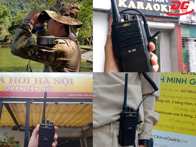 Bộ đàm chính hãng JBL được ứng dụng rất nhiều