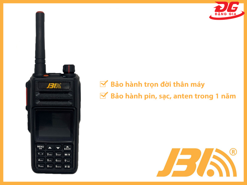 Bộ đàm JBL được hãng bảo hành lâu dài