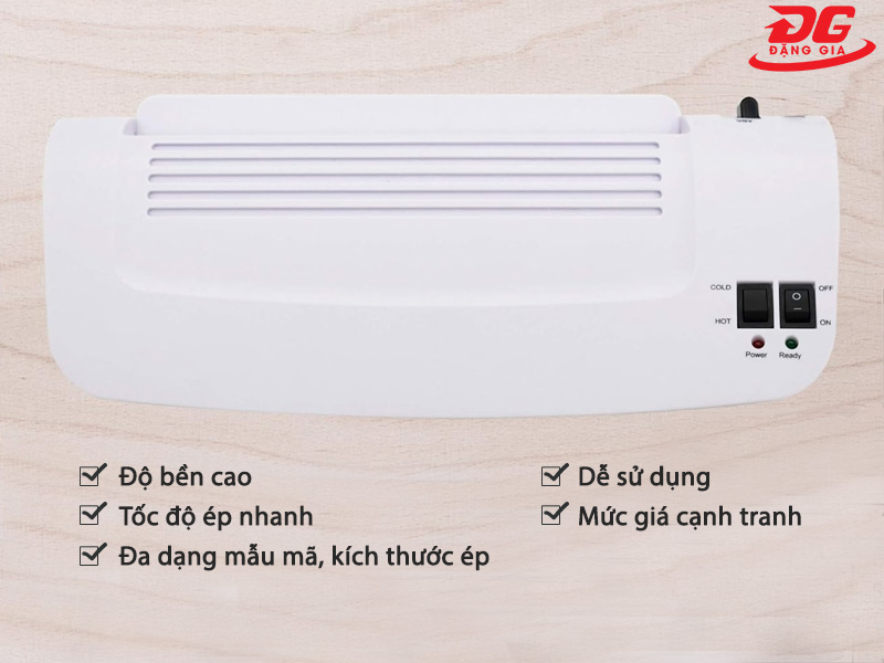 Ưu điểm của máy ép nhựa Laminator