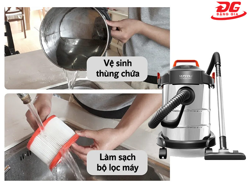 máy hút bụi Yili 12L chính hãng