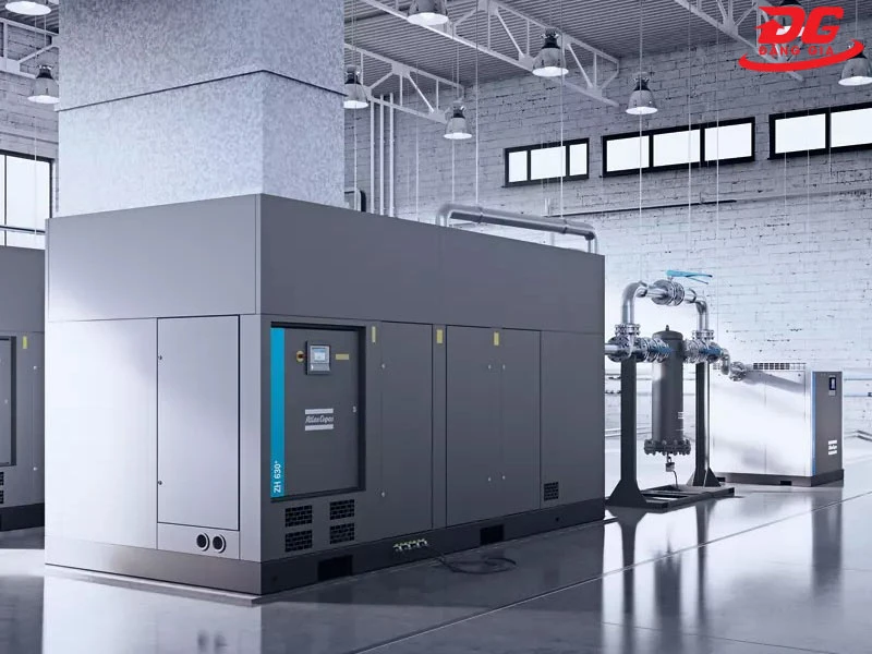 Máy nén trục vít không dầu Atlas Copco dòng ZH