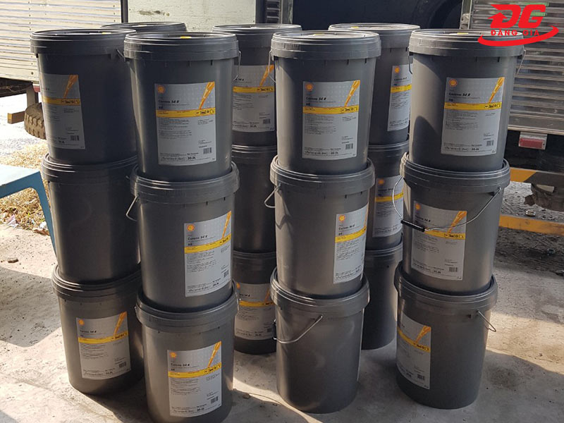 Dầu nhờn máy nén khí trục vít thương hiệu Shell