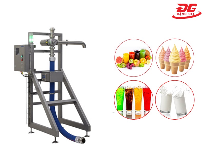 máy dò kim loại trong chế biến thực phẩm