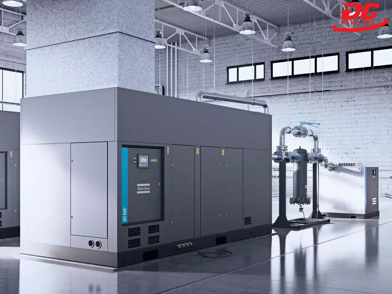 Máy nén trục vít không dầu Atlas Copco dòng ZH