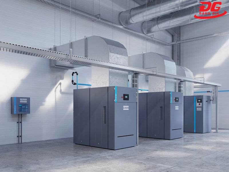 Máy nén khí trục vít Atlas Copco có nhiều ưu điểm thu hút khách hàng