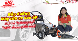 Video Hướng Dẫn Bảo Dưỡng Máy Rửa Xe Cao Áp - 4 Bước Đơn Giản