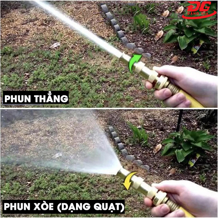 Đầu béc phun nước áp lực cao có thể điều chỉnh được tia nước