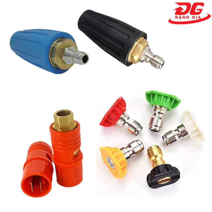 Các loại béc rửa xe phổ biến hiện nay