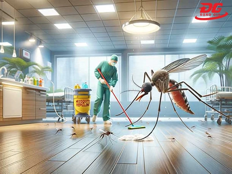 Nước lau nhà đuổi muỗi được sử dụng phổ biến trong cuộc sống hiện nay