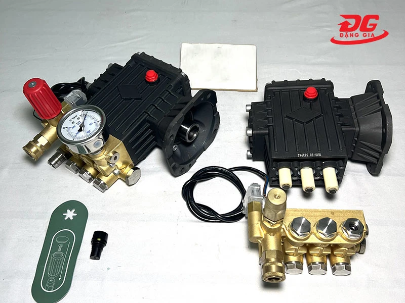 Đầu rửa xe ty sứ có độ bền cao, phù hợp với nhu cầu xịt rửa chuyên nghiệp, liên tục
