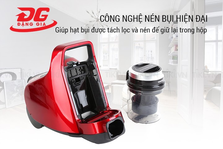 sử dụng công nghệ nén bụi hiện đại