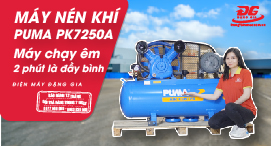 Video Giới Thiệu Máy Nén Khí Puma PK7250A – Hiệu Suất Cao