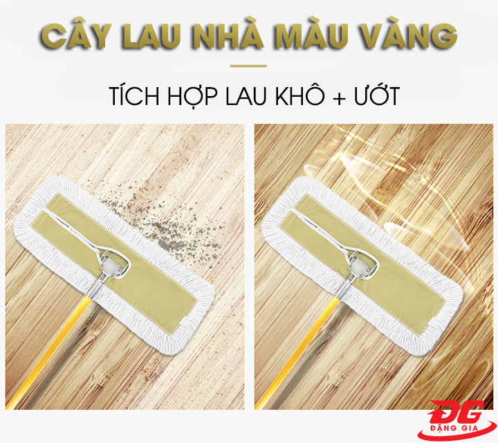 cây lau nhà công nghiệp khô ướt