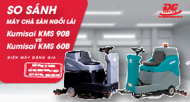 Video So Sánh Máy Chà Sàn Liên Hợp Kumisai KMS 60B vs. KMS 90B