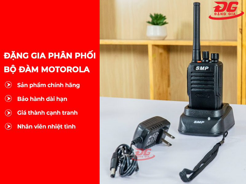 cách sử dụng máy bộ đàm motorola