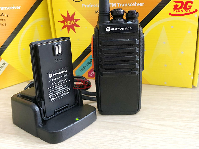 hướng dẫn cài đặt bộ đàm motorola