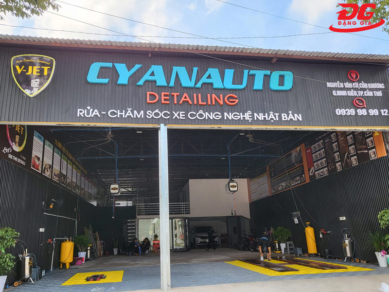 CYAN AUTO - Detailing rửa xe ô tô Cần Thơ theo công nghệ Nhật Bản