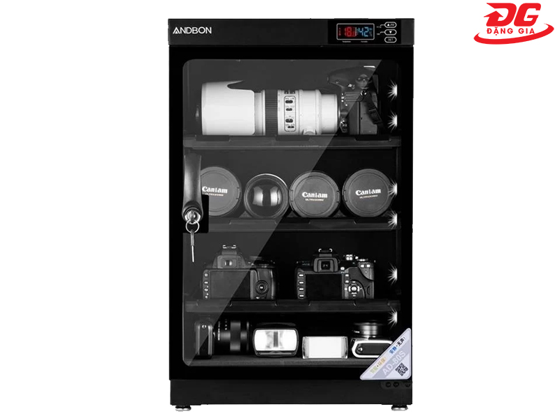 Tủ chống ẩm máy ảnh 80L Andbon AD-80S