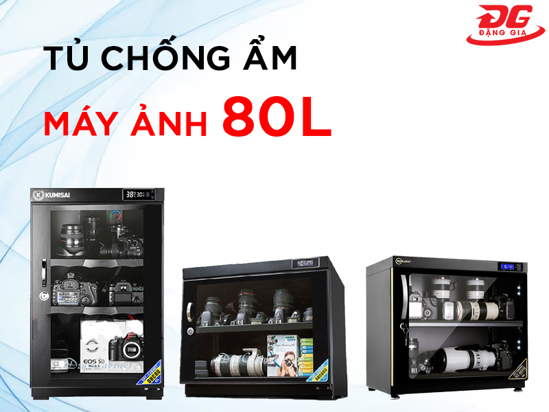 Tủ chống ẩm 80L được nhiều người tiêu dùng tin tưởng sử dụng