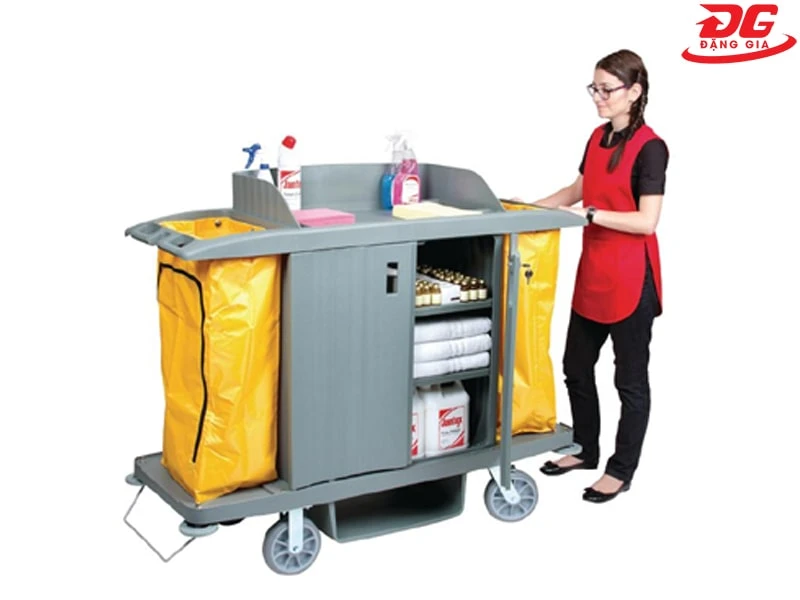 Xe dọn phòng có cấu tạo không quá phức tạp
