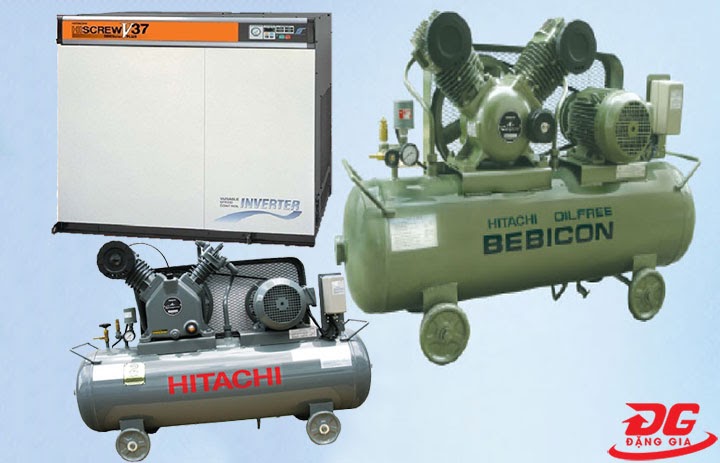 Hitachi là thương hiệu nén khí của Nhật Bản và được ưa chuộng trên toàn thế giới