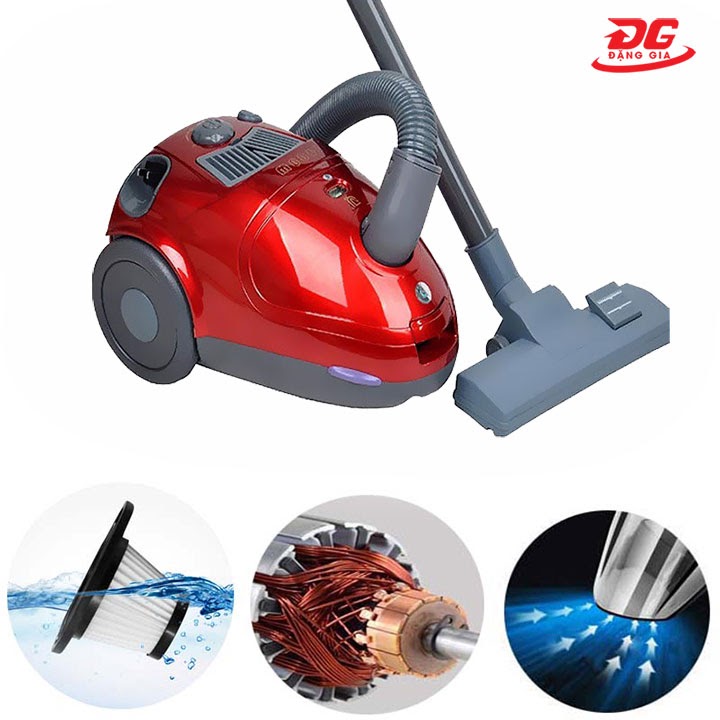 lực hút mạnh mẽ, động cơ hoạt động ổn định