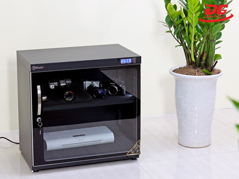 Phạm vi hoạt động rộng giúp tủ chống ẩm Nikatei có thể bảo quản được nhiều vật dụng