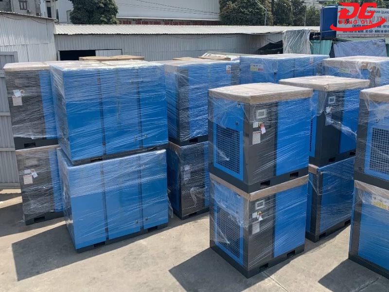 Mua máy nén khí trục vít hai cấp tại Đặng Gia