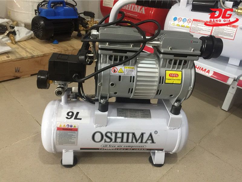Máy bơm hơi không dầu 9l Oshima