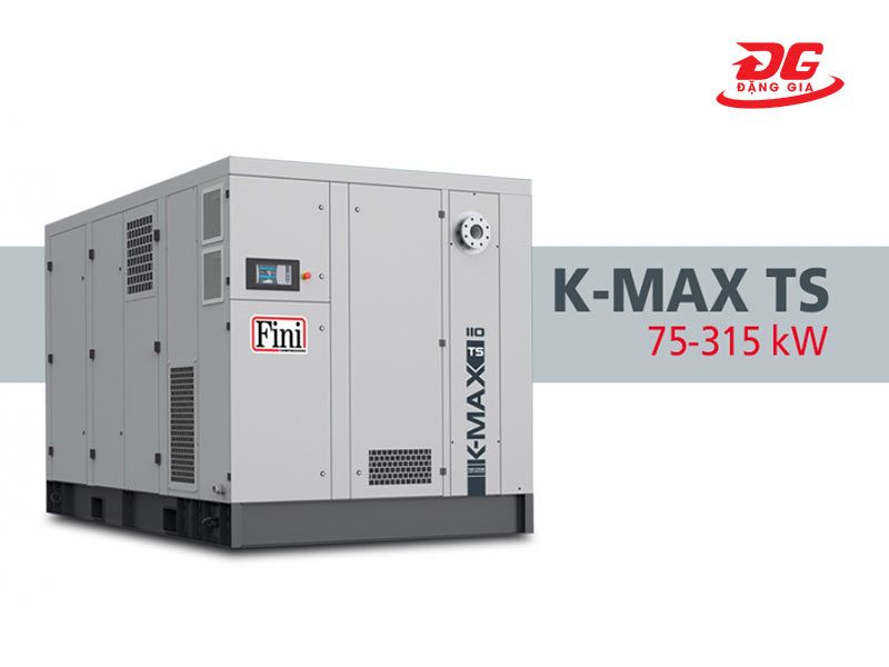 K - MAX TS là dòng máy nén trục vít Fini có công suất lớn nhất