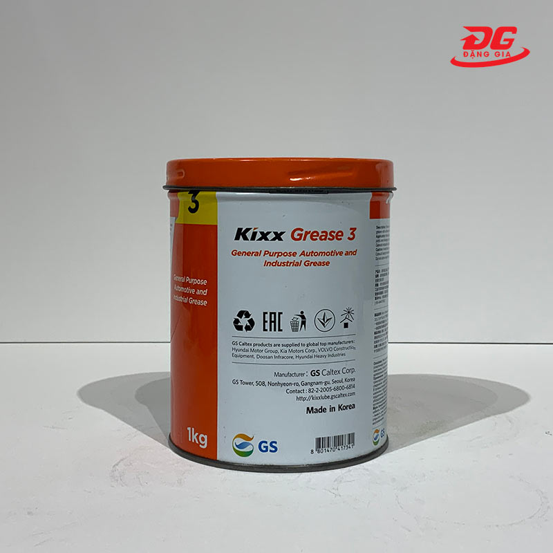Mỡ bò vàng GS Kixx Grease 3