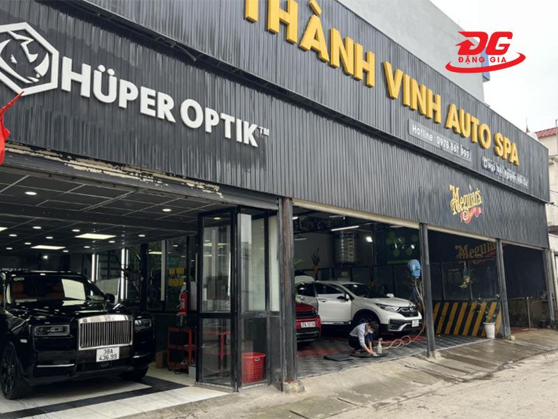 Rửa xe ô tô ở Vinh chuyên nghiệp tại Thành Vinh Auto Spa