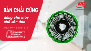 Video giới thiệu về bàn chải cứng máy chà sàn đơn