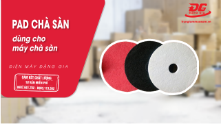 Video giới thiệu Pad chà sàn dùng cho máy chà sàn công nghiệp
