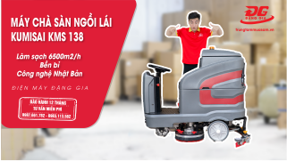 Video khám phá máy chà sàn ngồi lái Kumisai KMS 138