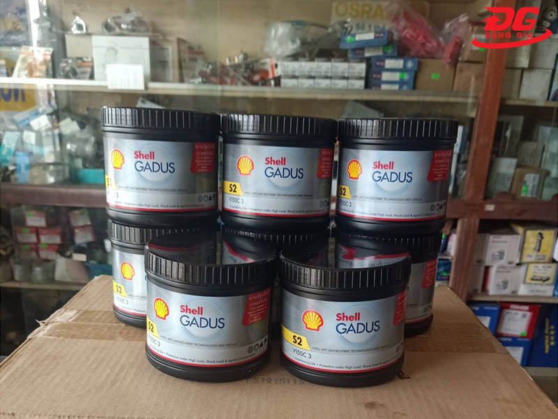 Mỡ bơm máy xúc Shell Gadus