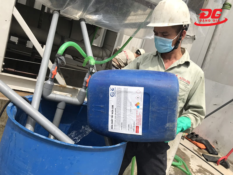 Các bước vệ sinh tháp giải nhiệt