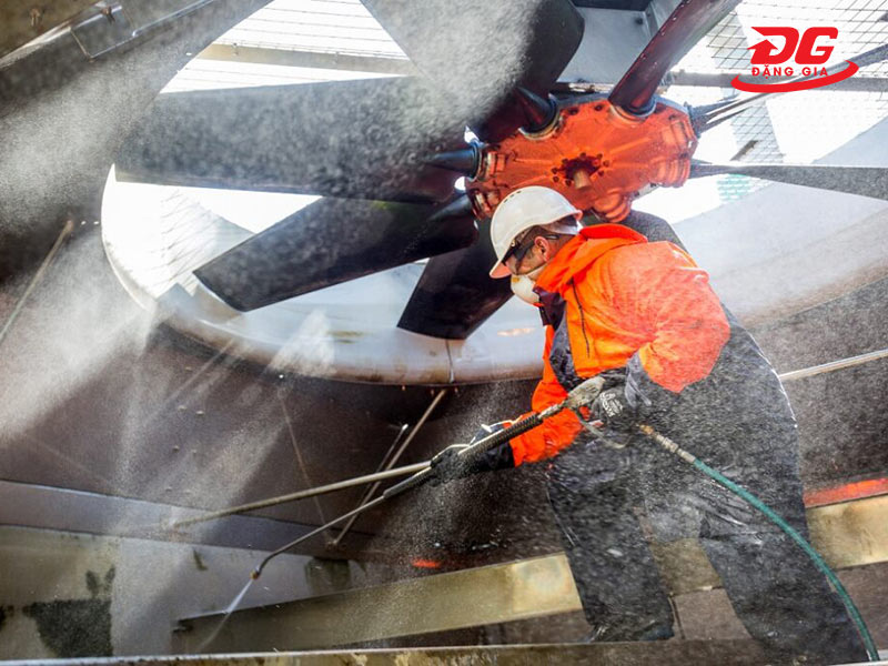 Lưu ý khi vệ sinh tháp giải nhiệt cooling tower
