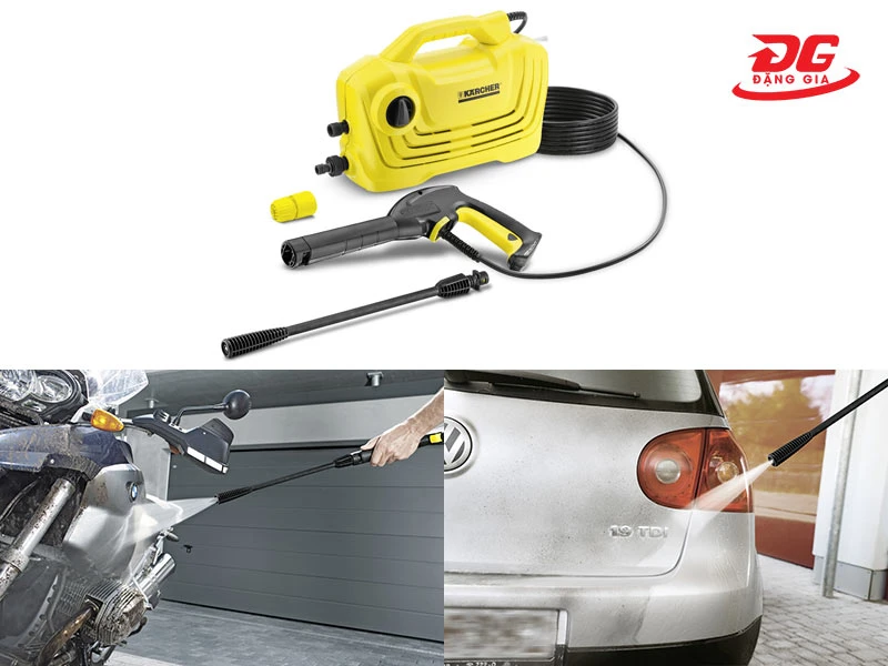 Máy xịt rửa xe gia đình Karcher K2 Classic