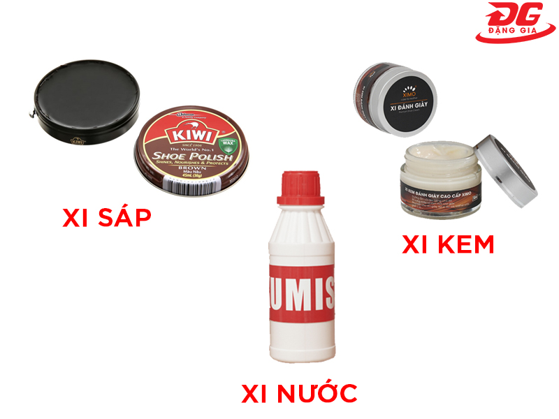 Ba loại xi đánh giày phổ biến hiện nay
