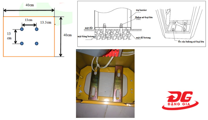 lắp đặt barrier tự động