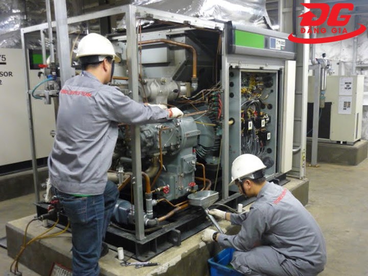 bảo dưỡng máy nén khí trục vít trung quốc
