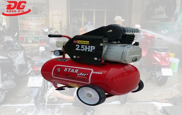 Máy nén khí Star 2.5 Hp được khá nhiều người lựa chọn sử dụng