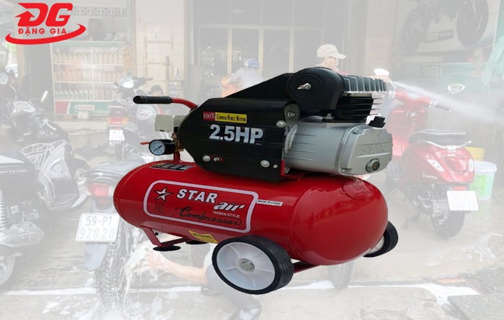 Máy nén khí Star 2.5 Hp được khá nhiều người lựa chọn sử dụng