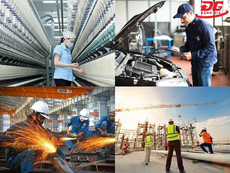 Một số ứng dụng của máy nén trục vít ngâm dầu