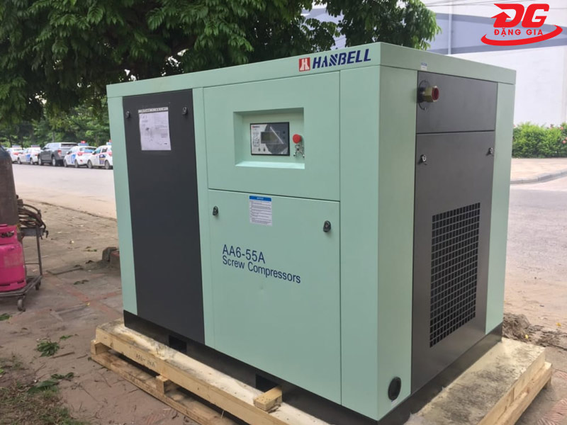 Máy nén trục vít Hanbell loại biến tần