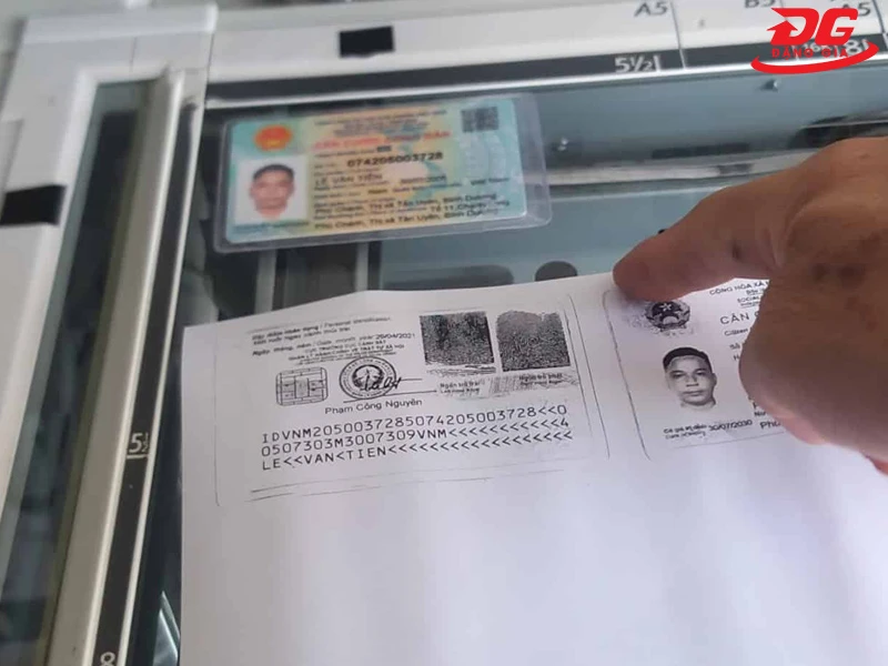Có thể photo giấy tờ đã ép plastic