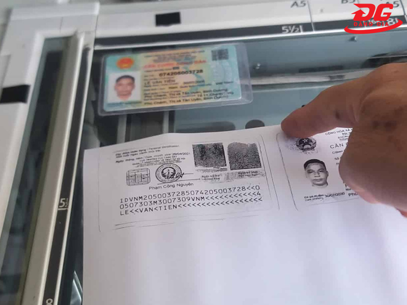 Có thể photo giấy tờ đã ép plastic