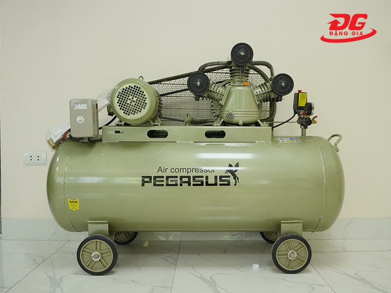 Máy nén khí piston có dầu 1 cấp Pegasus TM-V-0.36/8-230L